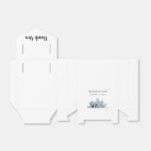 結婚のエレガント緑豊かな フェイバーボックス (折り畳みなし)