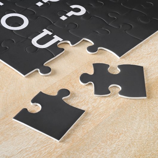 結婚のオプティシャンカスタムチャート ジグソーパズル (側面)