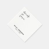 結婚のカクテルナプキン スタンダードカクテルナプキン (角)