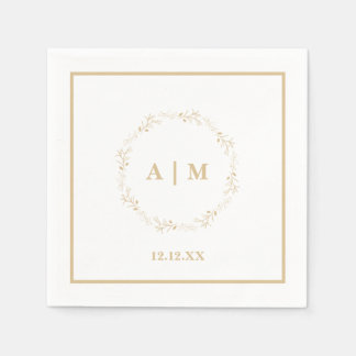 結婚のカクテルナプキン スタンダードカクテルナプキン