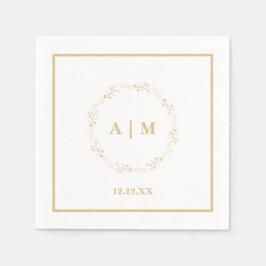 結婚のカクテルナプキン スタンダードカクテルナプキン