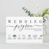 結婚のカスタムアイコンのタイムライン式計画 プログラム (スタンド正面)