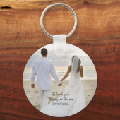 結婚のキーリング キーホルダー (正面)