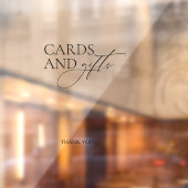 結婚のギフトの取り鏡デカール署名スクリプト ウィンドウサイン (シート2)