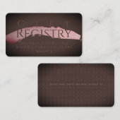 結婚のギフト登録チョコレートサンギリア エンクロージャーカード (正面/裏面)