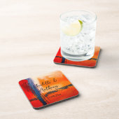 結婚のクリエイティブ抽象芸術アートワーク コースター (右側)