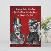 結婚のグランジスカル対カスタム招待状 招待状 (スタンド正面)