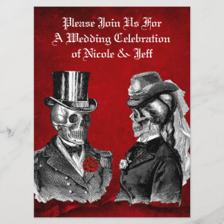 結婚のグランジスカル対カスタム招待状 招待状