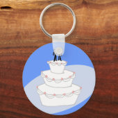 結婚のケーキは二つ キーホルダー (正面)