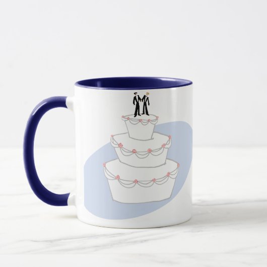 結婚のケーキは二つ マグカップ (左)