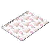 結婚のケーキ写真ノート ノートブック (左側)