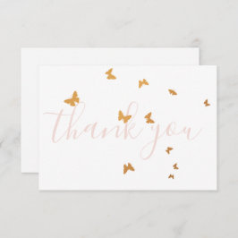 結婚のケーキ蝶RSVPカード 出欠カード