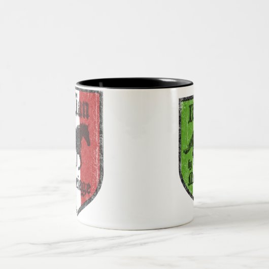 結婚のコーヒー・マグによるイタリア語 ツートーンマグカップ (中央)