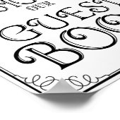 結婚のサインお願い ポスター (角)