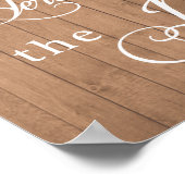 結婚のサイン来は ポスター (角)