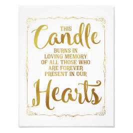 結婚のサイン、愛する思い出結婚の金ゴールド フォトプリント