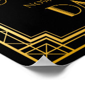 結婚のサイン – Dance Floor Gatsby結婚's Sign ポスター (角)