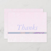 結婚のサンキューカードパーソナライズされた招待状 サンキューカード (正面/裏面)