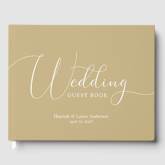 結婚のスクリプ伝統的トGuest Book ゲストブック (正面)