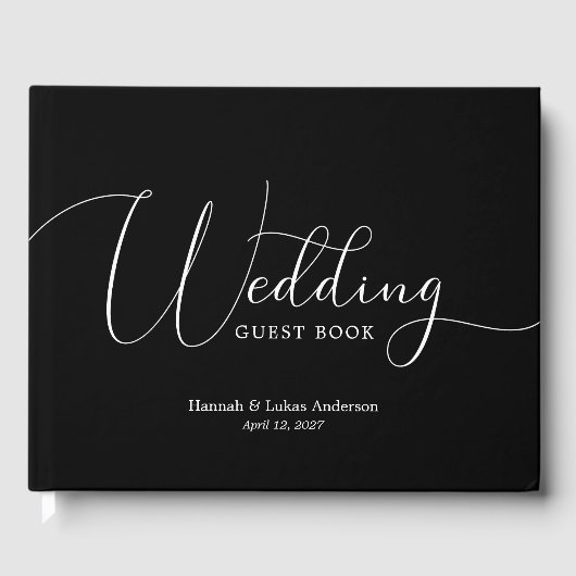 結婚のスクリプ伝統的トGuest Book ゲストブック (正面)