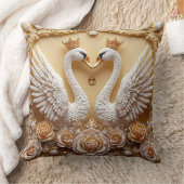 結婚のスワン クッション (ブランケット)
