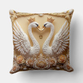 結婚のスワン クッション (裏面)