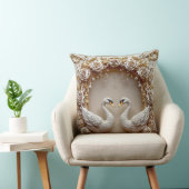 結婚のスワン クッション (椅子)