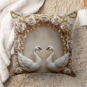 結婚のスワン クッション (ブランケット)