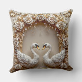 結婚のスワン クッション (裏面)
