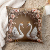 結婚のスワン クッション (ブランケット)