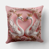 結婚のスワン クッション (裏面)