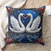 結婚のスワン クッション (ブランケット)