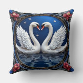 結婚のスワン クッション (裏面)