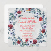 結婚のセット:招待状 招待状 (正面/裏面)