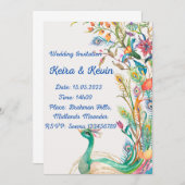 結婚のセット：招待状 招待状 (正面/裏面)