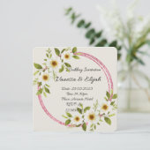 結婚のセット：招待状 招待状 (スタンド正面)