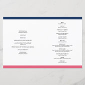 結婚のセレモニーかわいいおもしろいストライプパステルカラー (裏面)