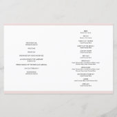 結婚のセレモニーキュートなピンクのブ淡い色のラシ (裏面)