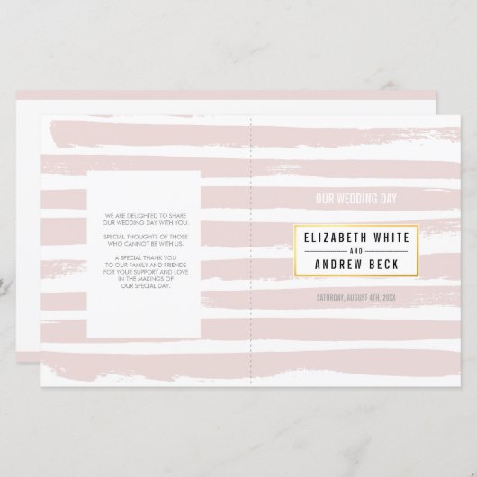 結婚のセレモニーキュートなピンクのブ淡い色のラシ (正面/裏面)