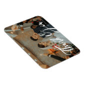 結婚のタイポグラフィ3色写真ありがとう マグネット (右側)