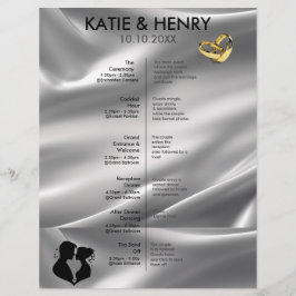 結婚のタイムラインアイボリーシルクエフェクト編集可能