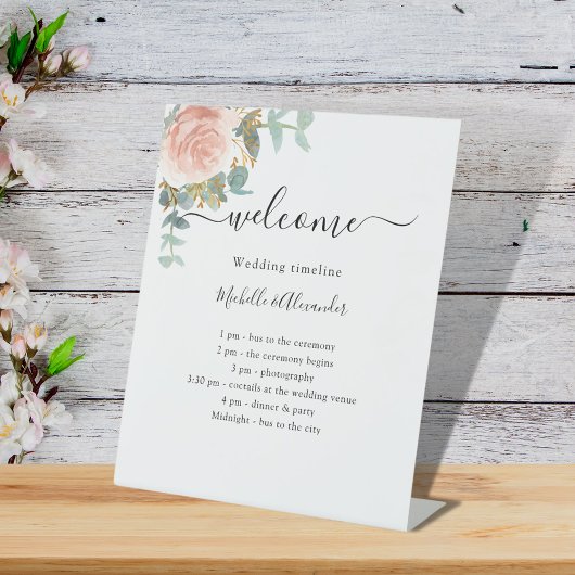 結婚のタイムラインプログラムバラ金ゴールドフローラ 台座サイン