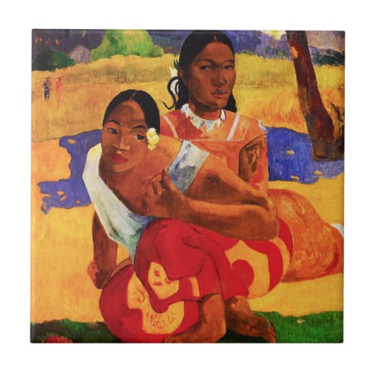 結婚のタイルある場合のGauguin タイル (正面)