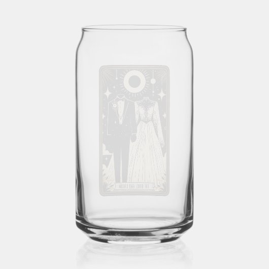 結婚のタロット ガラス缶 (裏面)