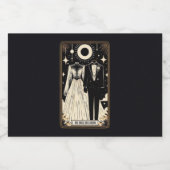 結婚のタロット リキュールボトルラベル (シングルラベル)