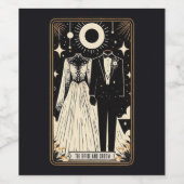 結婚のタロット ワインラベル (シングルラベル)