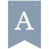 結婚のダスティブルーナーズシンプルズ バンティングフラッグ (第2の旗)