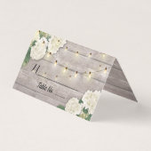 結婚のテーブル番号あじさい木素朴護衛 (正面)