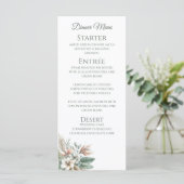 結婚のディナーとバーメニュー – トロピカルエレガンス メニュー (スタンド正面)