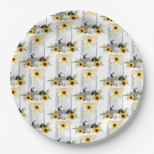 結婚のディナーウェア披露宴ひま素朴わ ペーパープレート (正面)